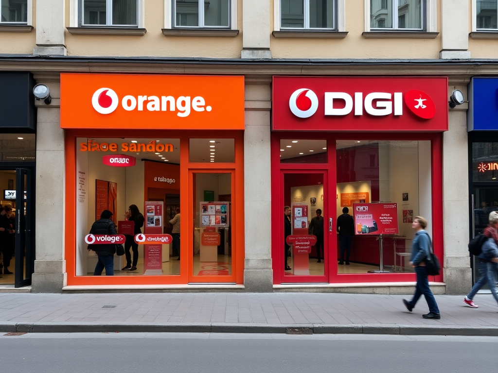 Magazine ale operatorilor de telefonie mobilă din România
