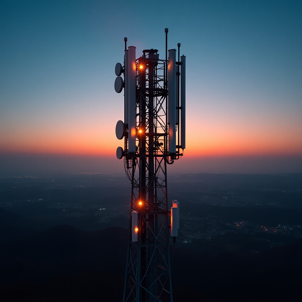 Turn de telecomunicații modern în România